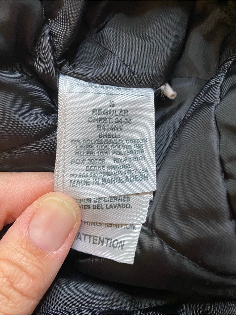 *FLAW* Berne Coveralls Men’s S Winter Work Workwear Outdoor Ski Gorp Utility - Picture 4 of 5